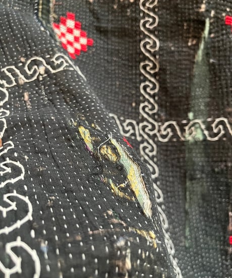 Kantha　オールドカンタ　マルチキルト　20