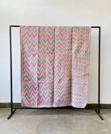 Kantha　オールドカンタ　マルチキルト Geometric  43