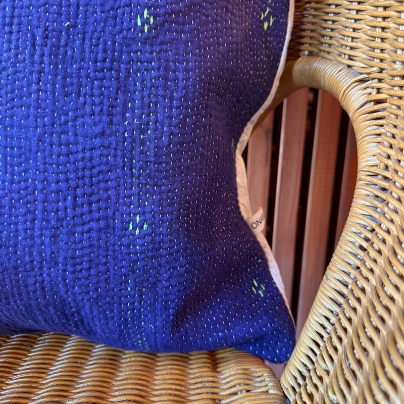 ご確認用★ヴィンテージカンタキルト クッションカバー a ONABAKE97 ヴィンテージカンタのクッションカバー I | ONABAKE97