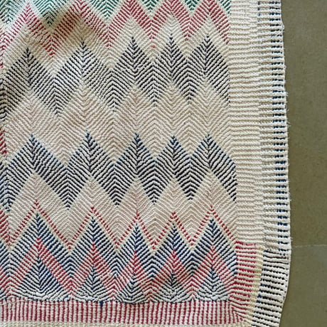Kantha　オールドカンタ　マルチキルト Geometric 41