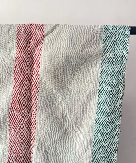 Kantha　オールドカンタ　マルチキルト  21