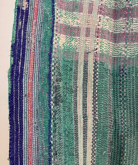 Kantha　オールドカンタ　マルチキルト 76