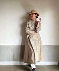 ルクツル  Aラインドレス　ー アンティークボタニカル ー
