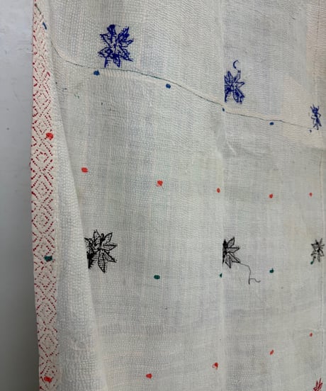Kantha　オールドカンタ　マルチキルト　Drawing type　61