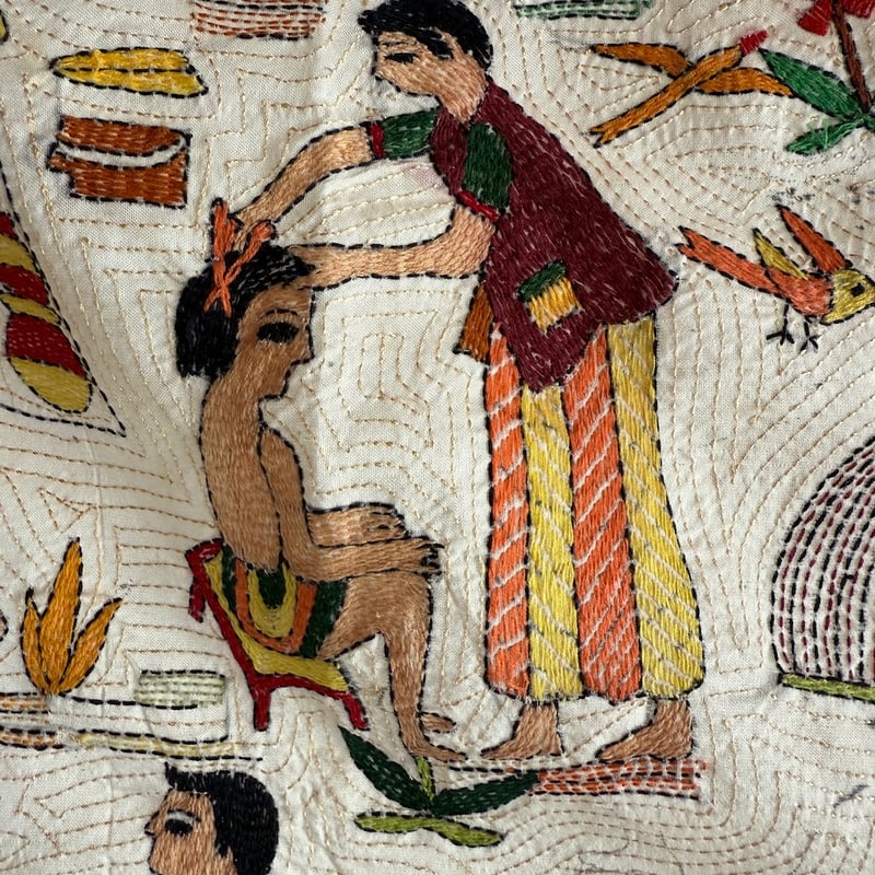 タペストリー India 手刺繍のタペストリー | ONABAKE97