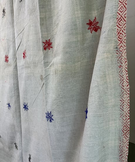 Kantha　オールドカンタ　マルチキルト　Drawing type　61