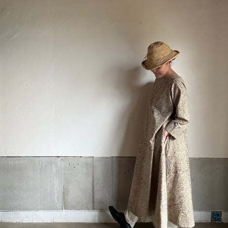 ルクツル  Aラインドレス　ー アンティークボタニカル ー