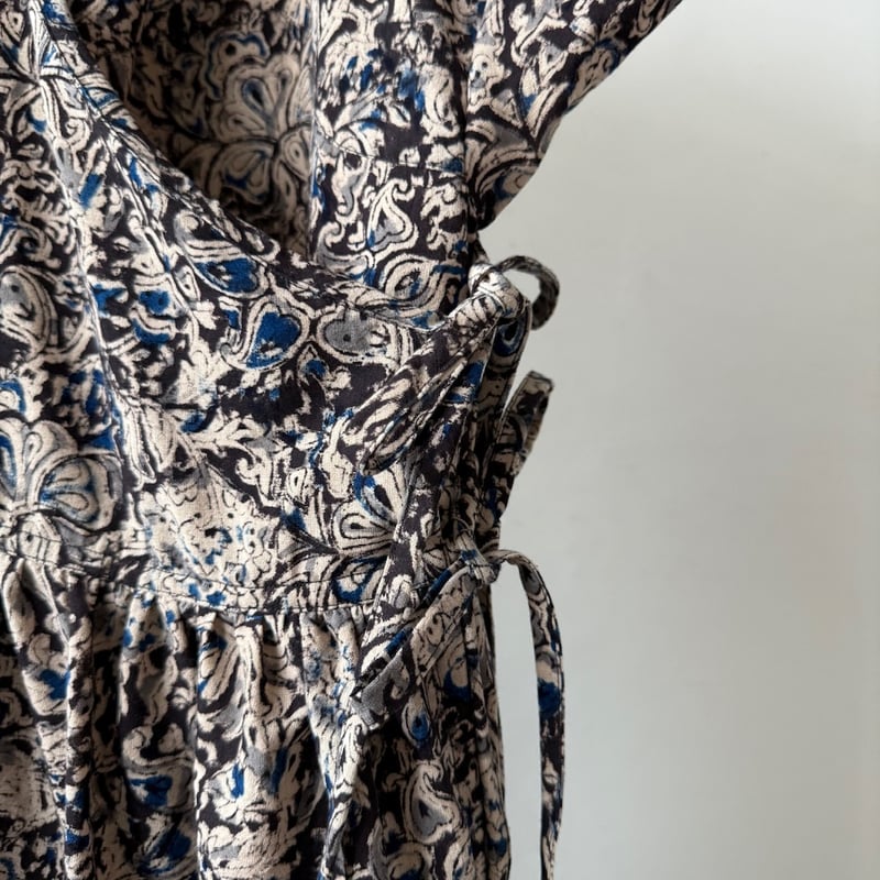 ルクツル のカシュクール ーカラムカリ伝統染め ーハンドブロック