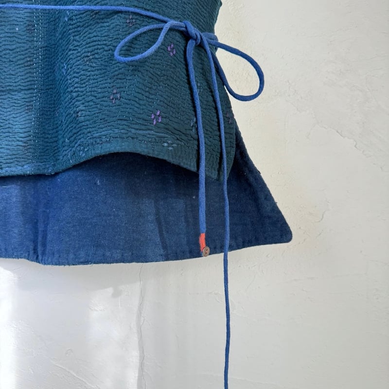 ルクツル ヴィンテージカンタベスト- Dori-/インディゴ A | ONABAKE97