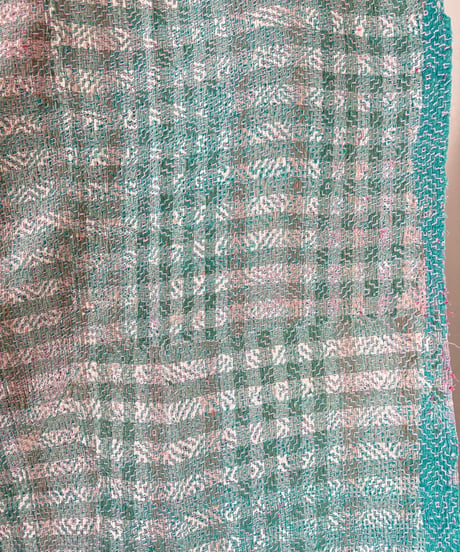 Kantha　オールドカンタ　マルチキルト　65