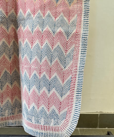 Kantha　オールドカンタ　マルチキルト Geometric  43