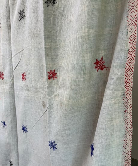 Kantha　オールドカンタ　マルチキルト　Drawing type　61