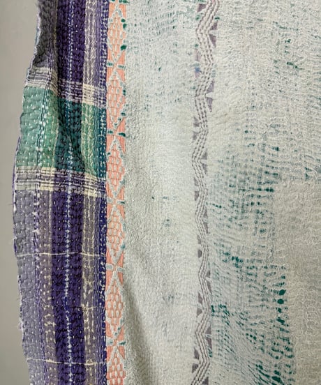Kantha　オールドカンタ　マルチキルト　53