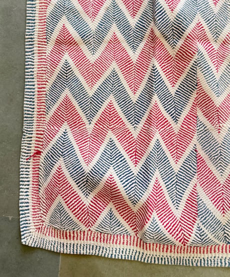 Kantha　オールドカンタ　マルチキルト Geometric  43