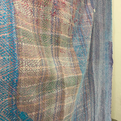 Kantha　オールドカンタ　マルチキルト　65