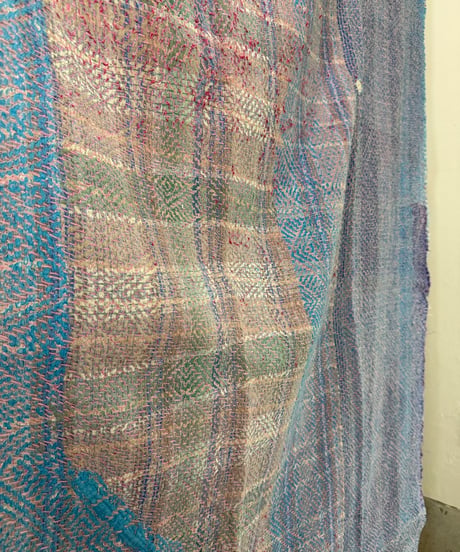 Kantha　オールドカンタ　マルチキルト　65