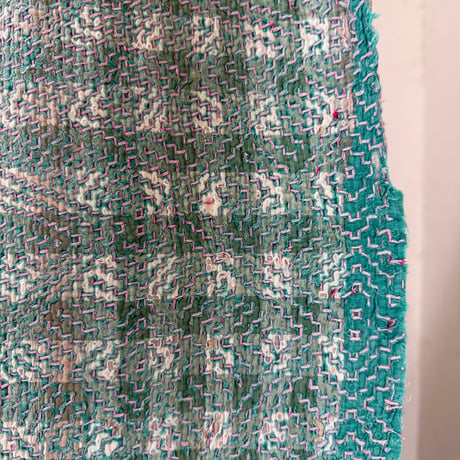 Kantha　オールドカンタ　マルチキルト　65