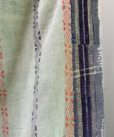 Kantha　オールドカンタ　マルチキルト　53