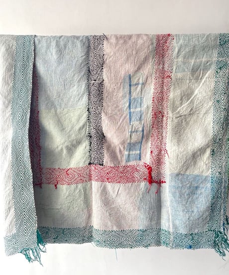 Kantha　オールドカンタ　マルチキルト  21