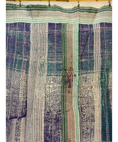 Kantha　オールドカンタ　マルチキルト 76