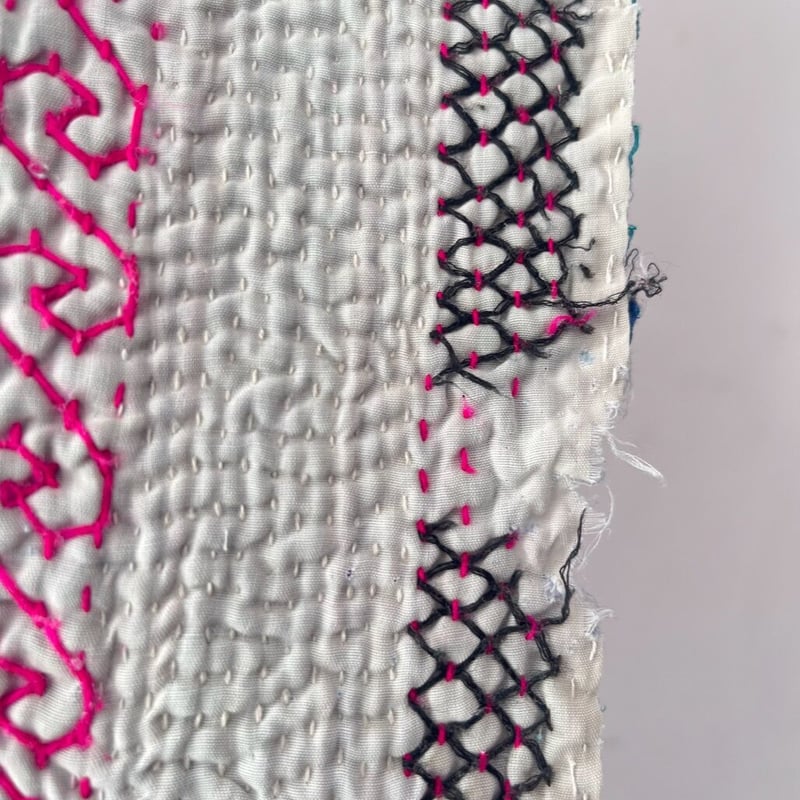 Kantha オールドカンタ マルチキルト 15 | ONABAKE97