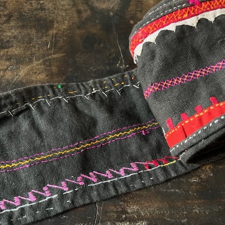 P 手刺繍のリボンー120cmー