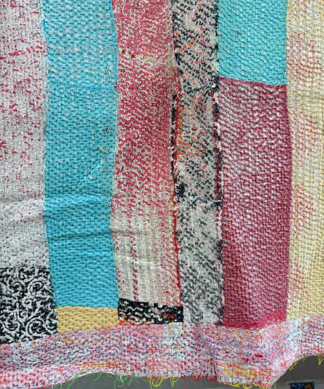 Kantha　オールドカンタ　マルチキルト　55