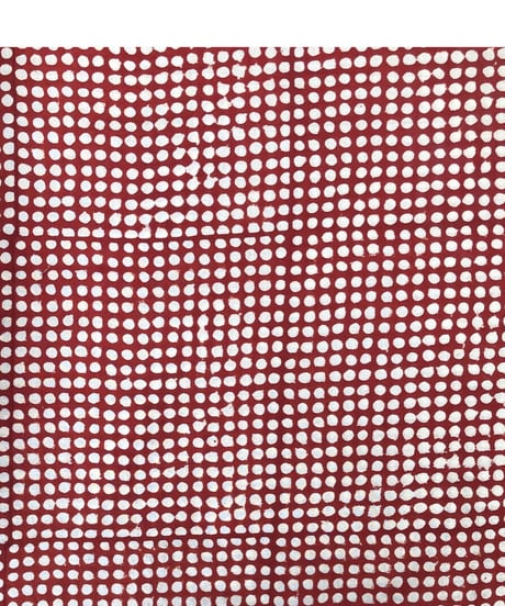 厚さが選べる　バグルー伝統染　ハンドブロックプリント生地 ー Dots