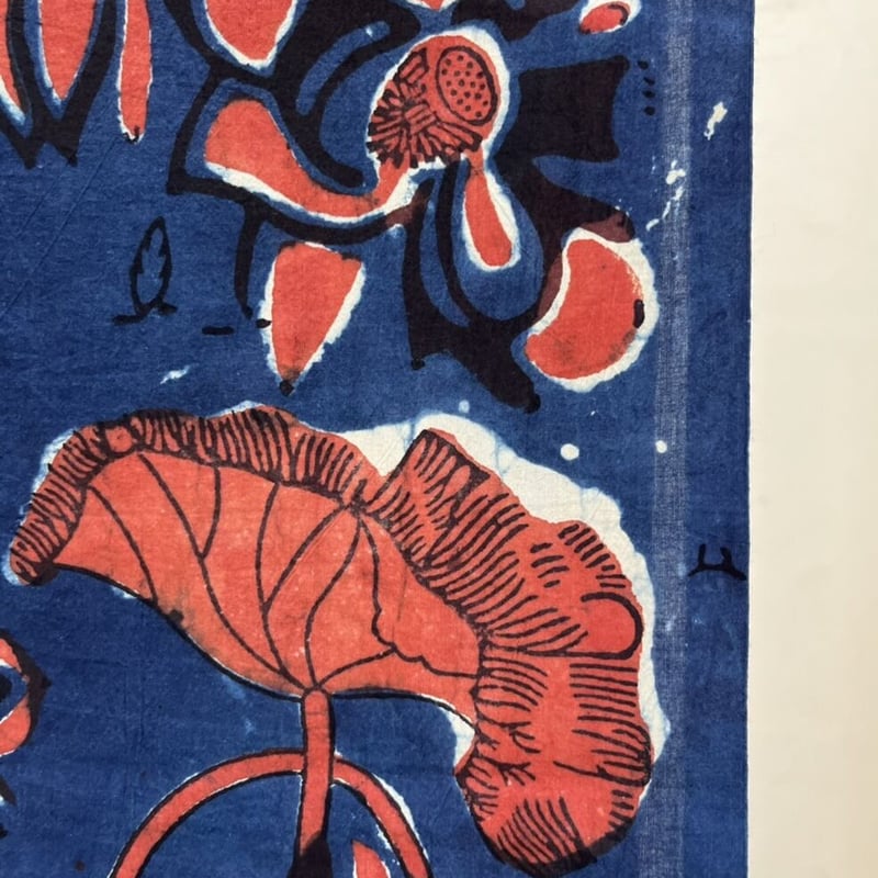 バグルー伝統染 ハンドブロックプリント生地 BP449 | ONABAKE97