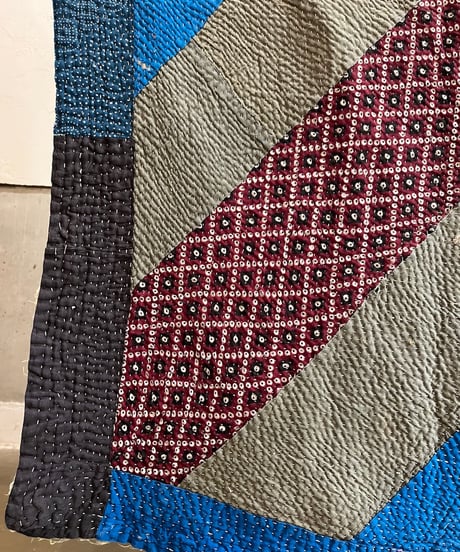 Kantha　オールドカンタ　マルチキルト　22