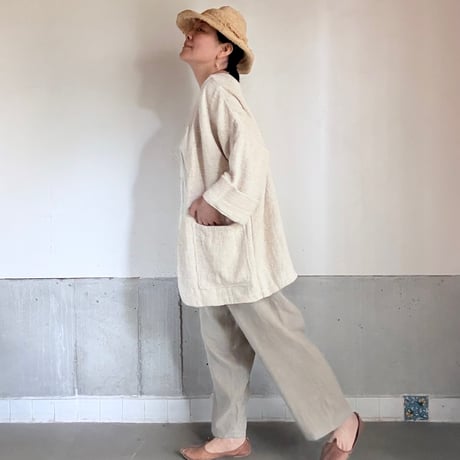 ルクツルのシンプルパンツーリネン