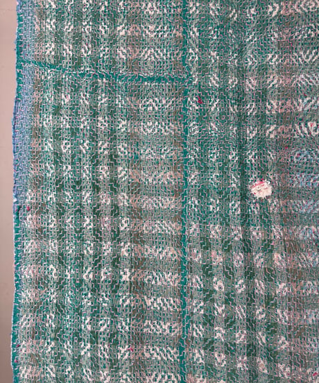 Kantha　オールドカンタ　マルチキルト　65