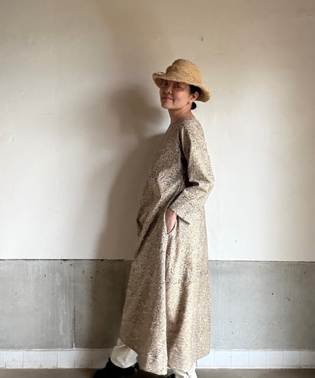 ルクツル  Aラインドレス　ー アンティークボタニカル ー