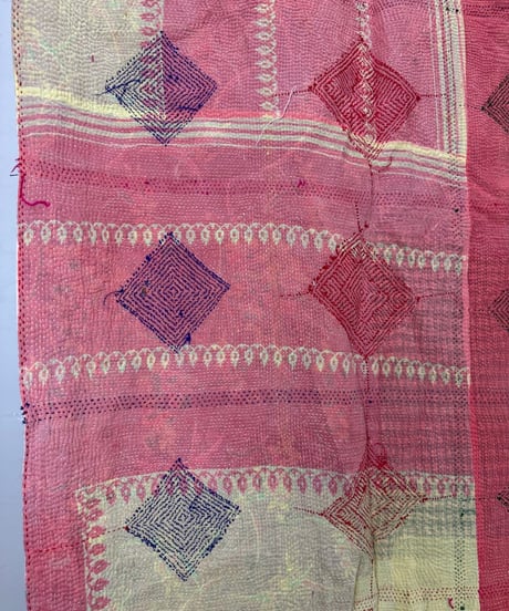 Kantha　オールドカンタ　マルチキルト  70