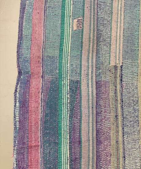 Kantha　オールドカンタ　マルチキルト  74