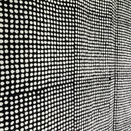 厚さが選べる　バグルー伝統染　ハンドブロックプリント生地 ー Dots