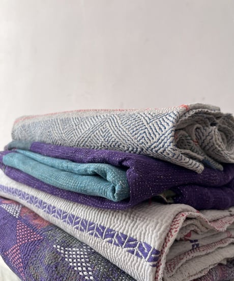 Kantha　オールドカンタ　マルチキルト  21