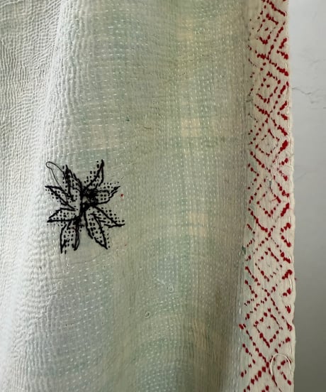 Kantha　オールドカンタ　マルチキルト　Drawing type　61