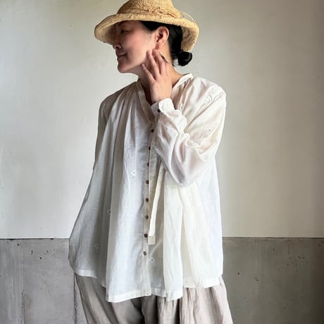 極美品　ルクツル　ラジャスターンカディジャケット カディコットン100% 冬のお供は決まりましたか？？【2024年冬ﾓﾉ簡易防水カテゴリー特集