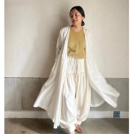 ルクツル　パンツーJaipur ーWオーガニックコットン ナチュラル