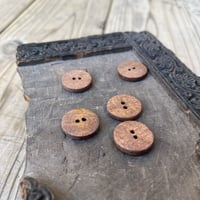 インド天然素材ボタンー木ー2cm×5個