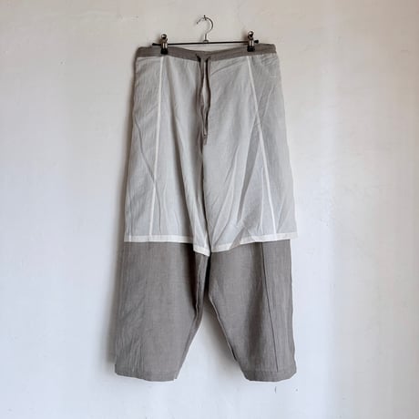 ルクツルのシンプルパンツーリネン
