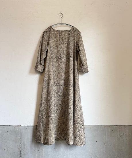ルクツル  Aラインドレス　ー アンティークボタニカル ー