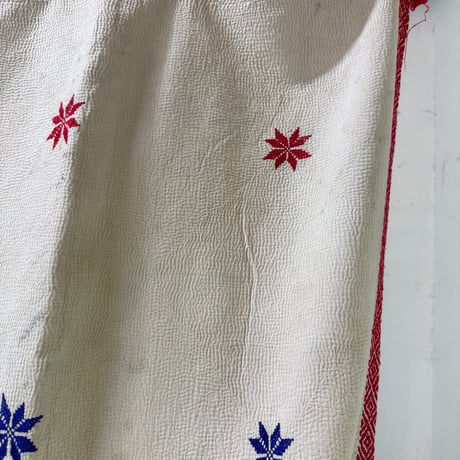 Kantha　オールドカンタ　マルチキルト　Drawing type　61