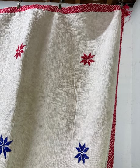 Kantha　オールドカンタ　マルチキルト　Drawing type　61