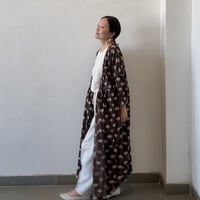 ルクツル　ローブー「Jodhpurロング丈」・バグルー伝統染めハンドブロックプリント