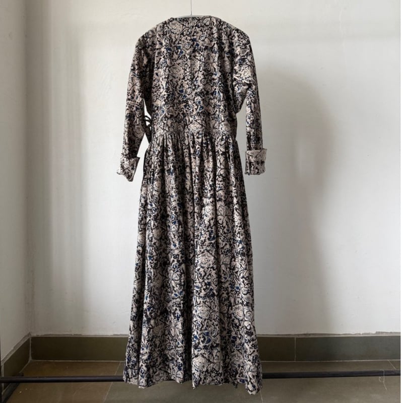 ルクツル のカシュクール ーカラムカリ伝統染め ーハンドブロック