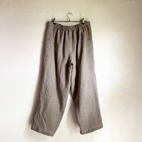 ルクツルのシンプルパンツーリネン