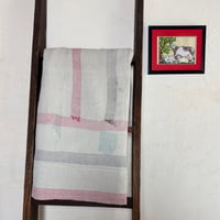 Kantha　オールドカンタ　マルチキルト　White Kantha　91