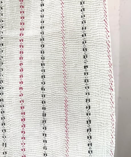 Kantha　オールドカンタ　マルチキルト　White Kantha   58